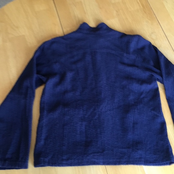 Orvis Full Zip Blue Sweater Size S - Picture 4 of 7